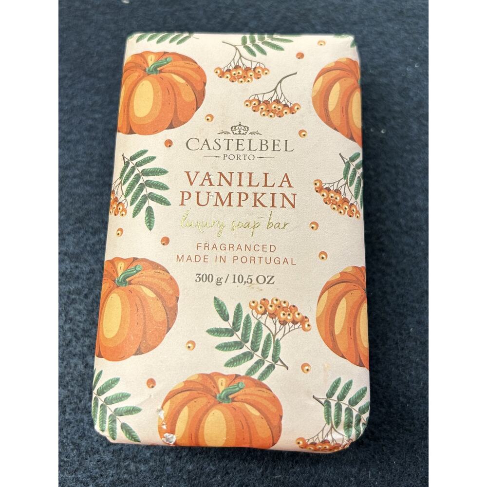2 Bars Castelbel Autumn Leaves & Pumpkins Please Pumpkin & Vanilla Pumpkin Soap - Picture 4 of 6